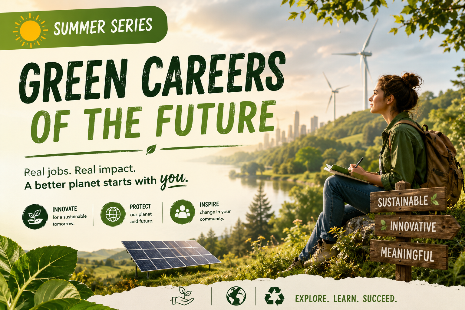 Summer Series: Environmental Careers of the Future – Green Jobs Powered by AI