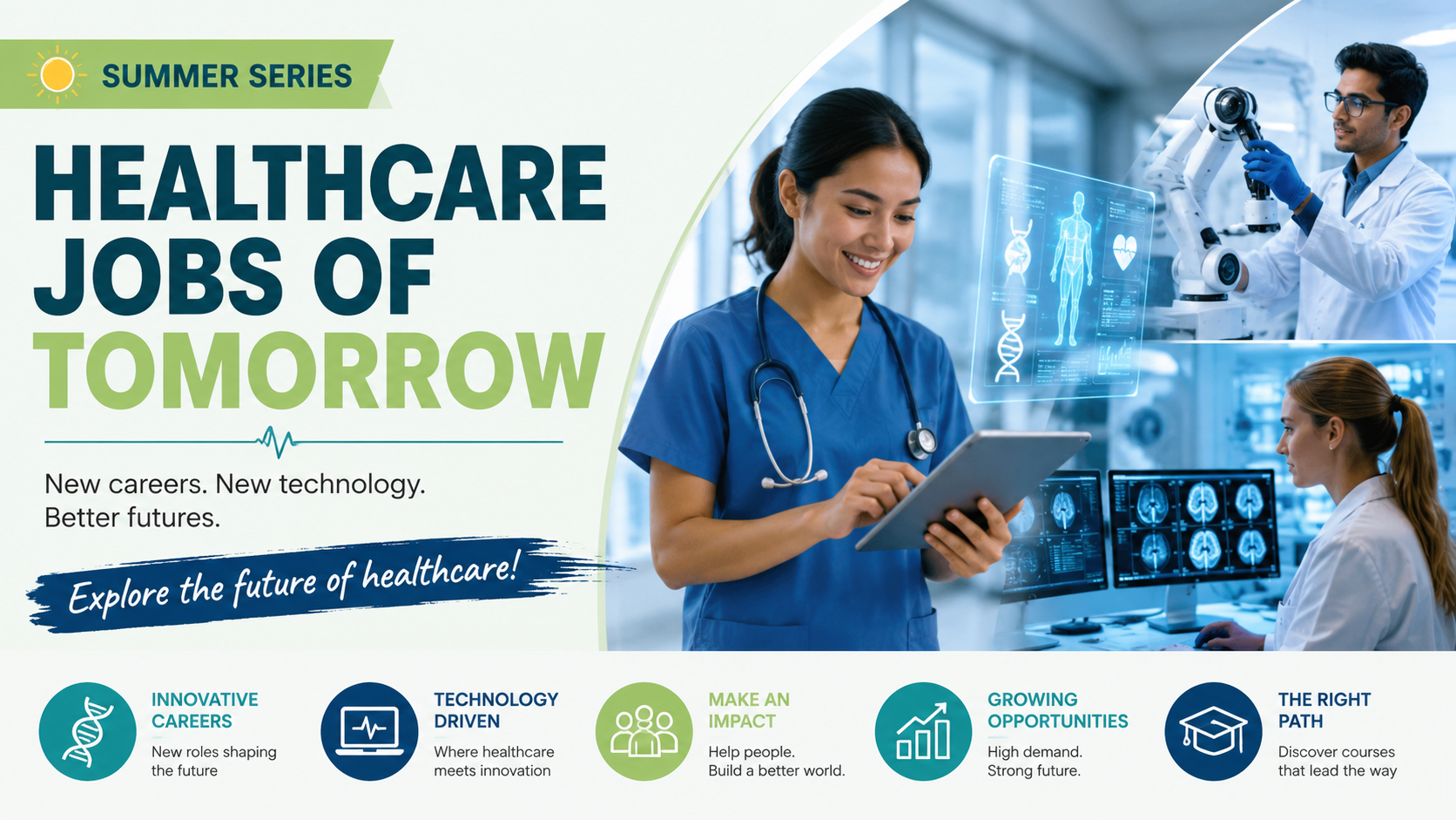 Summer Series: Healthcare Jobs of Tomorrow