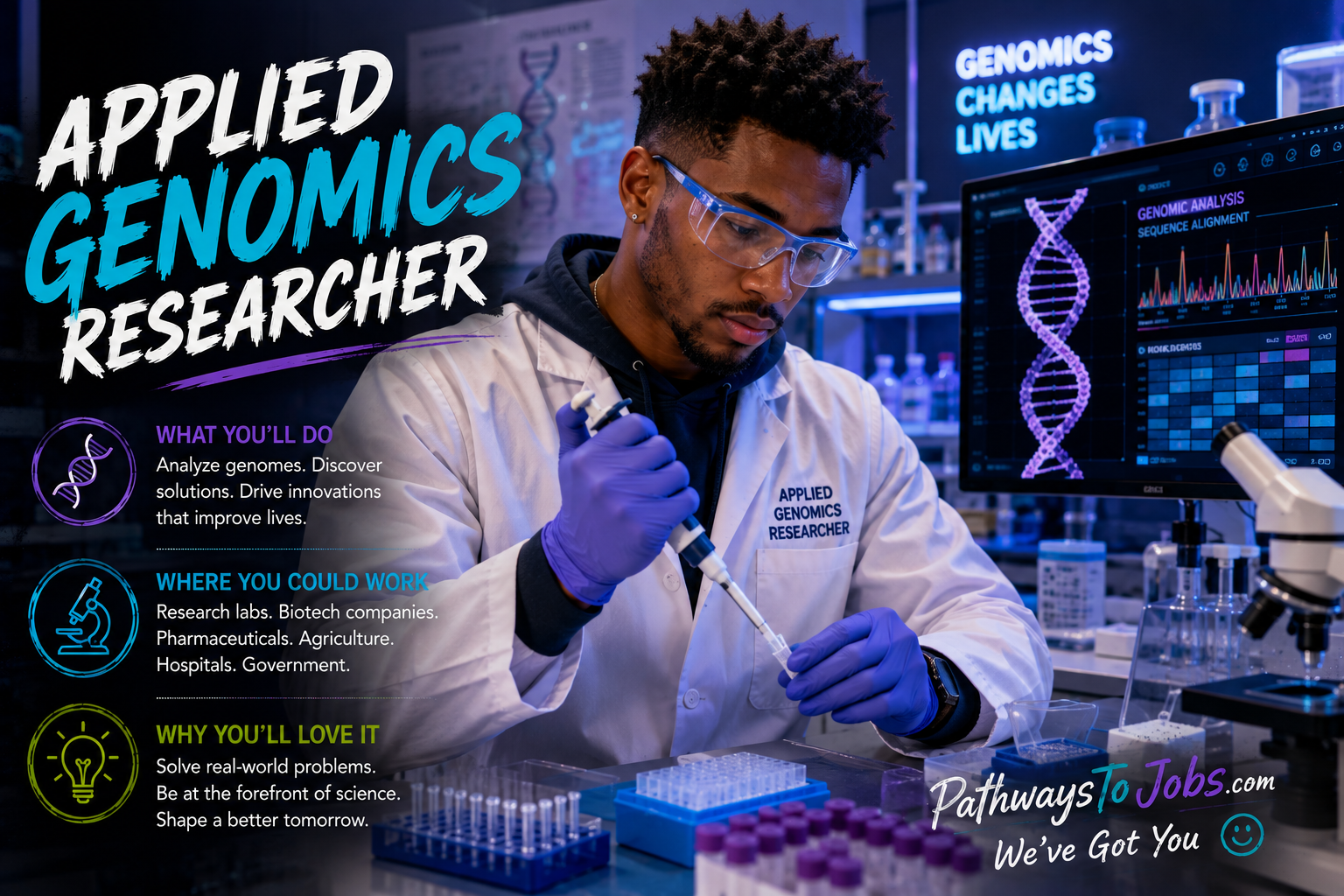 Applied Genomics Researcher