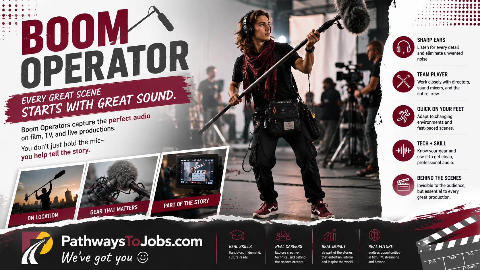 Boom (Microphone) Operator