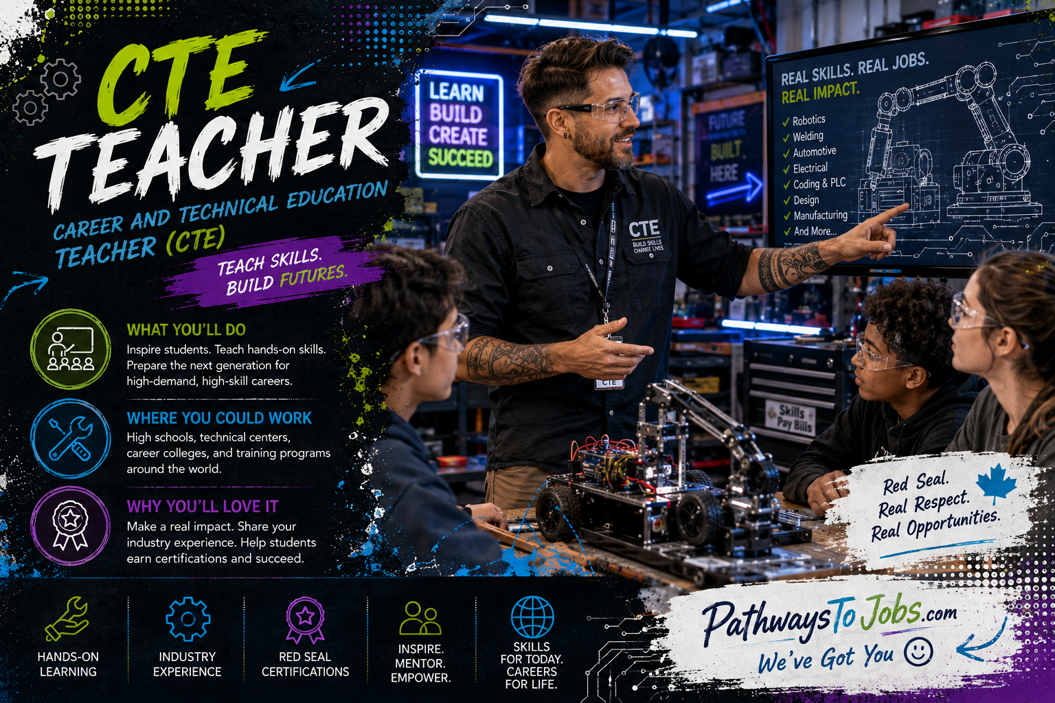 CTE Teachers ( Career & Technical education )