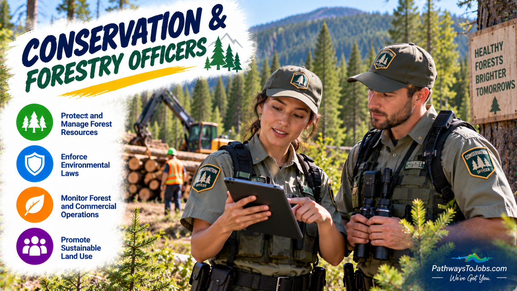 Conservation and Forestry Officers