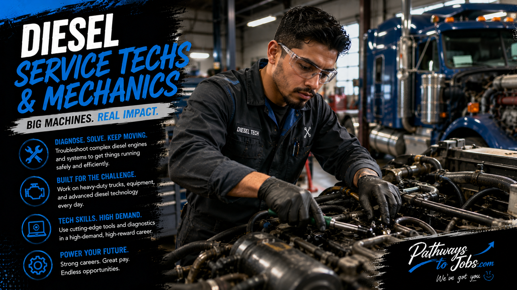 Diesel Service Techs & Mechanics
