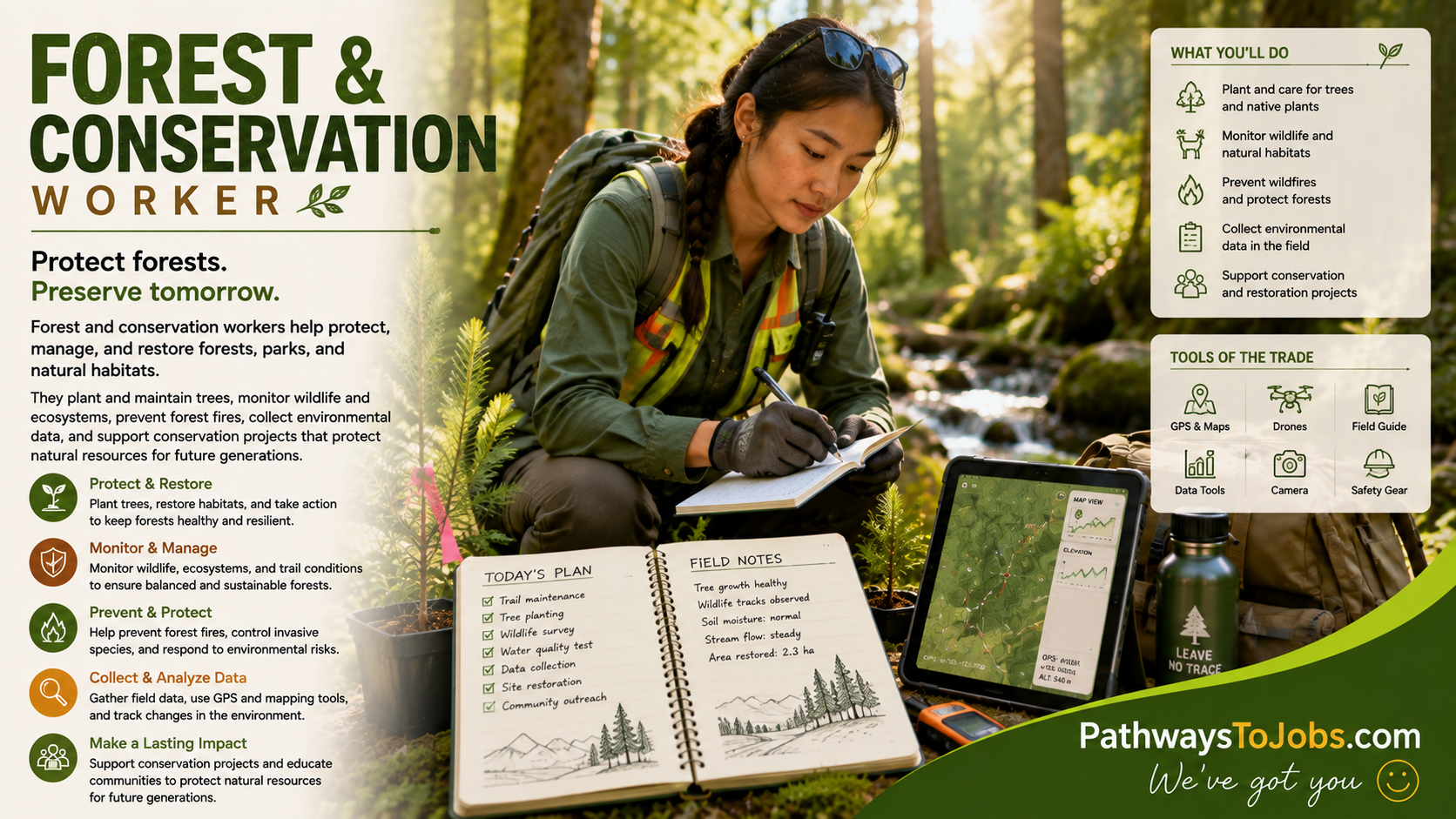 Forest & Conservation Worker