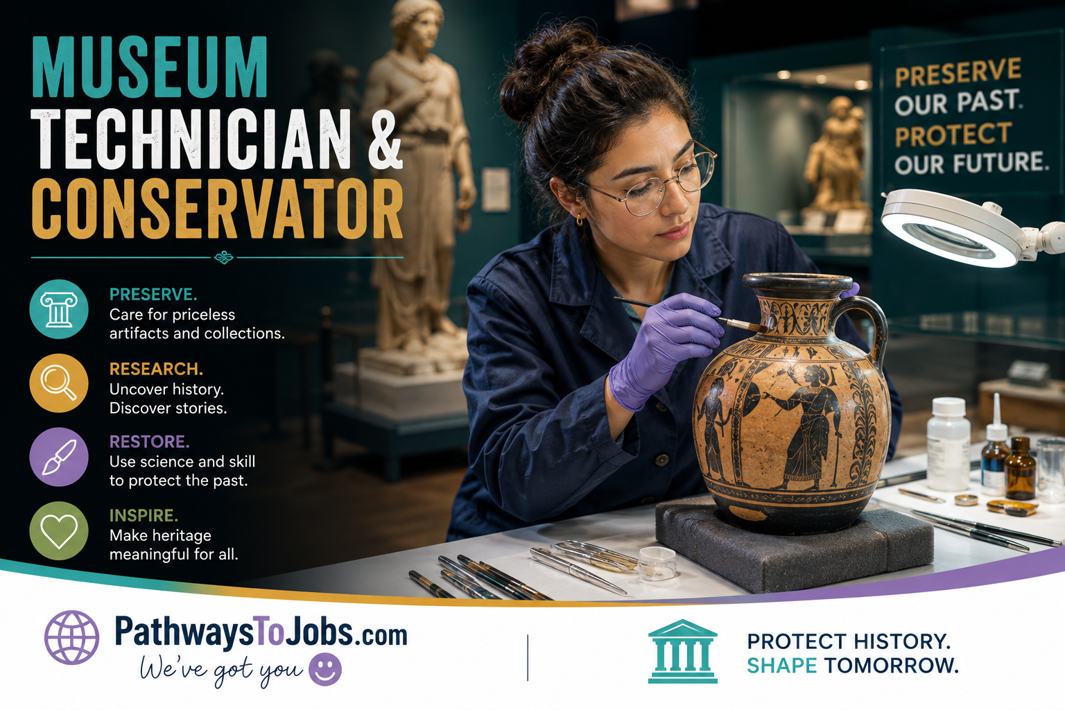 Museum Technician and Conservator
