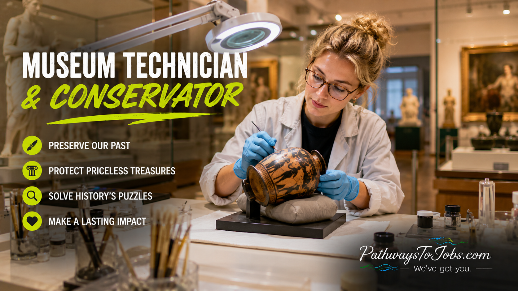 Museum Technician and Conservator