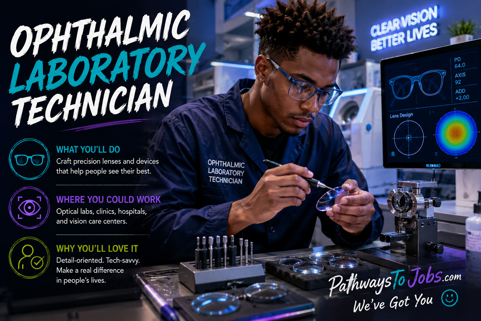 Ophthalmic Laboratory Technician
