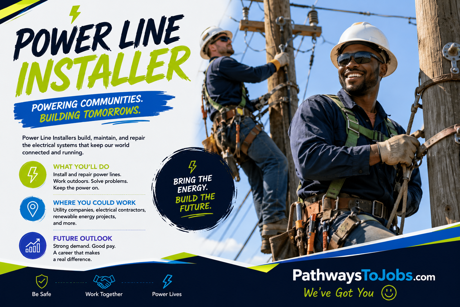 Power-Line Installer and Repairer