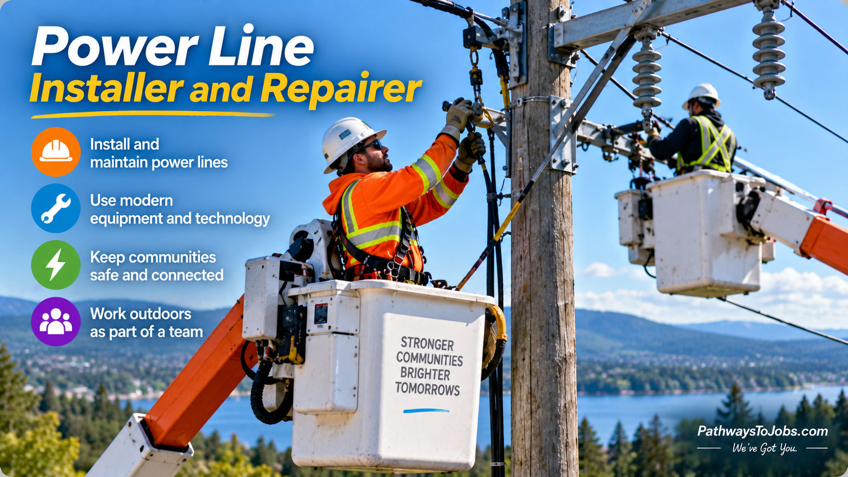 Power-Line Installer and Repairer
