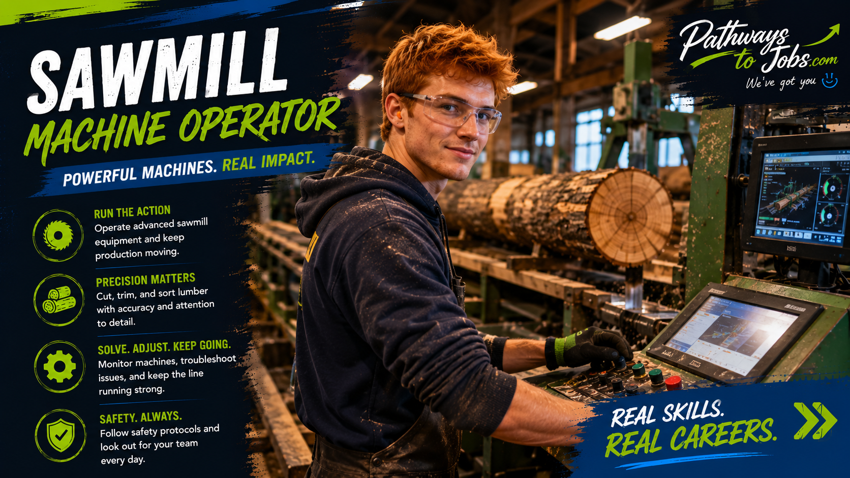Sawmill Machine Operator