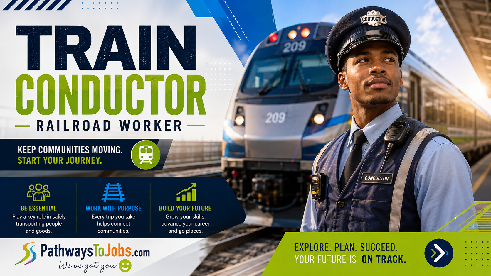 Train Conductor (Railroad Workers)