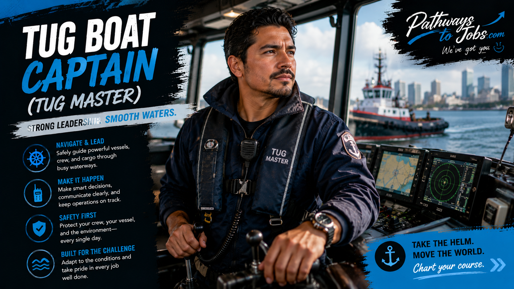 Tug Boat Captain (Tug Master)