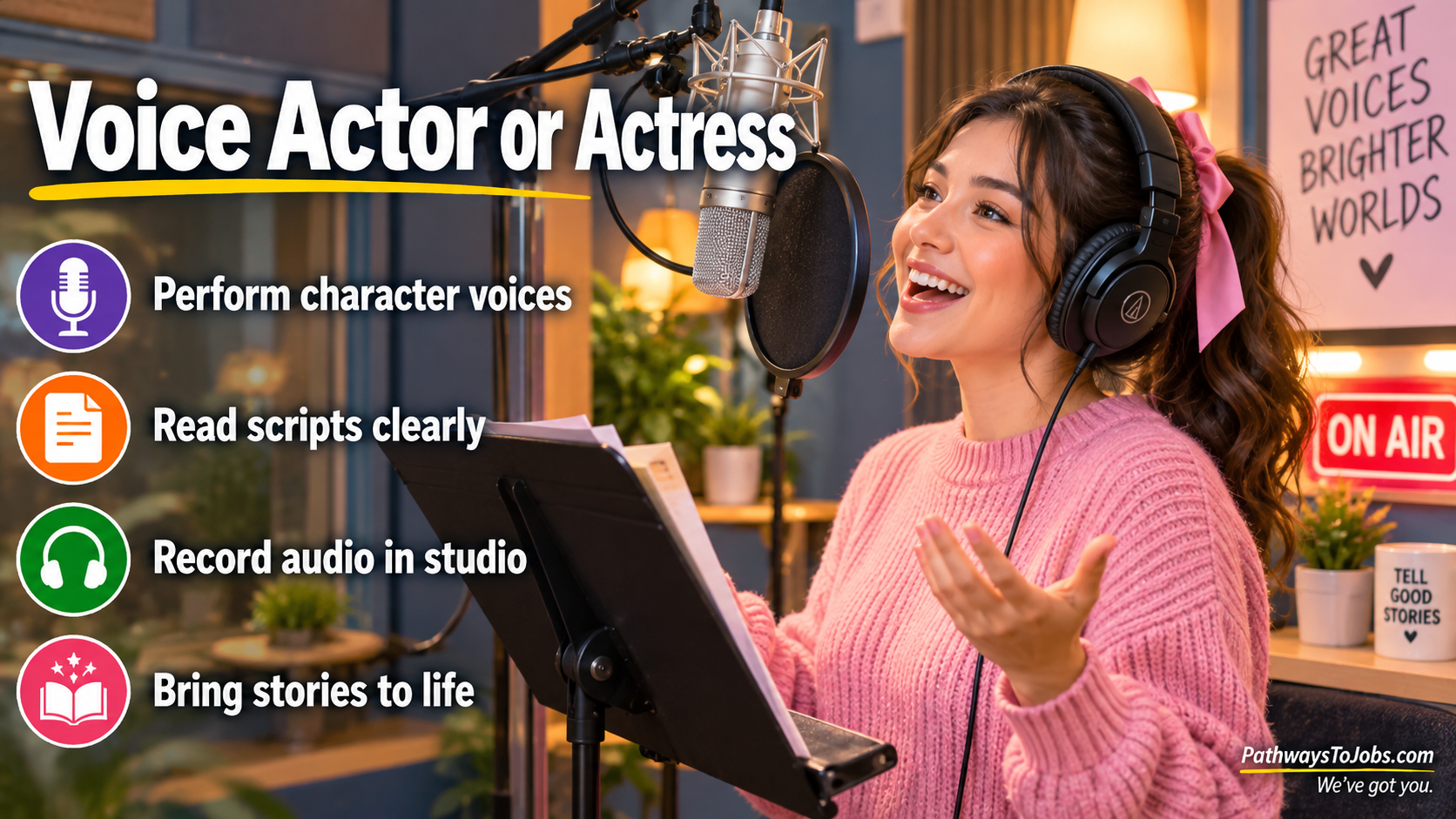 Voice Actor/Voice Actress