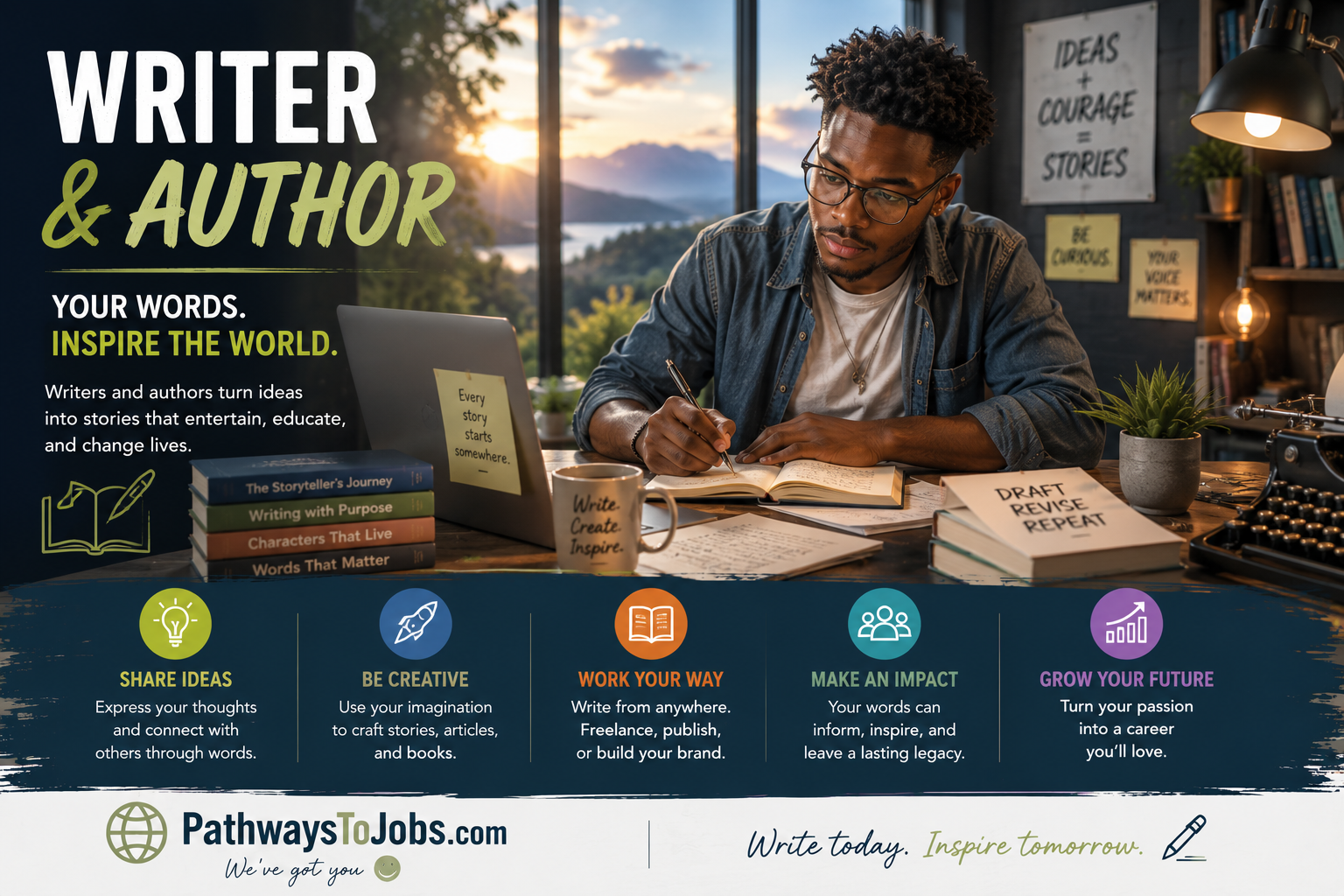 Writer and Author