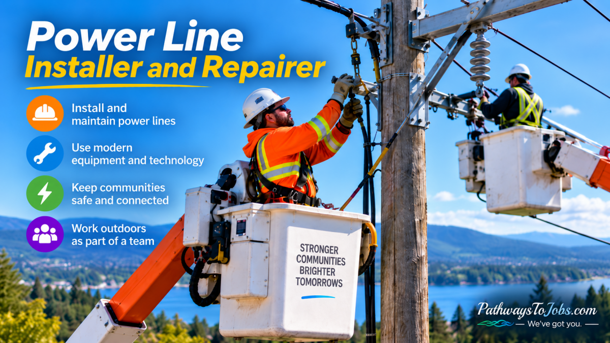 Power-Line Installer and Repairer